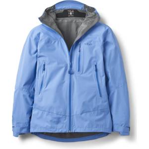 Rab Дамско водоустойчиво яке Rab Women's Downpour Mountain Jacket Waterproof jacket - Bluebird - размер 16 (UK) (102-4663-0415)