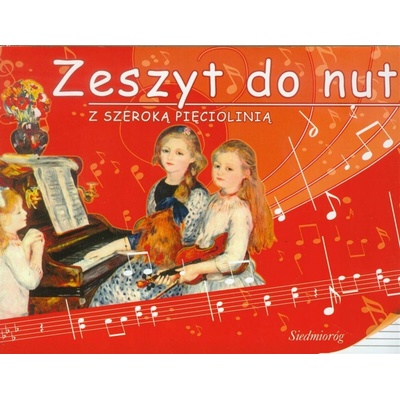 Siedmioróg Zošit notový B5
