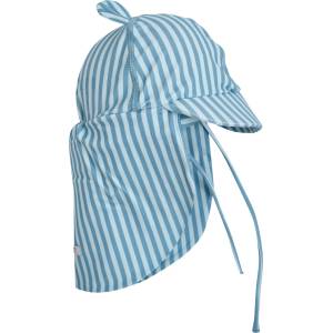 Huttelihut Детска шапка с козирка Huttelihut Kid's Sun Hat with Ears UV60 Cap - Blue - размер 40 cm (904-5935-0111)