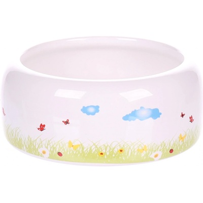 Karlie keramická miska s motivem trávy 250 ml