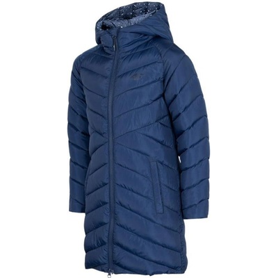 4F Girls Jacket JKUDP003-31S navy – Zboží Dáma