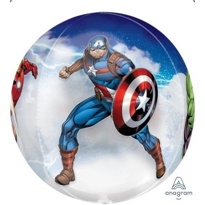 Anagram Koule Avengers, 38 cm x 40 cm fóliový balónek