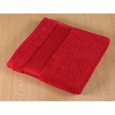 Brotex Froté uterák 50x100cm prúžok 450g červená