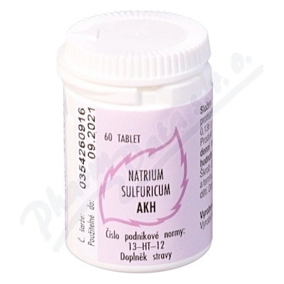 Natrium sulfuricum AKH 60 tabliet