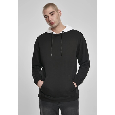 Urban Classics Мъжки суичър в черно Urban Classics Oversized Hooded Crew UB-TB3666-00007 - Черен, размер S