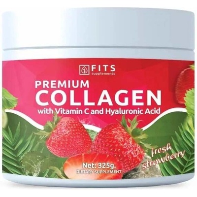Fits Supplements Prémiový kolagén 10.000mg jahoda 375 g