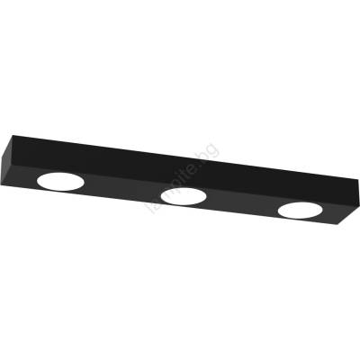 MILAGRO Плафониера ALEXANDER 3xGX53/12W/230V черен (MI2106)