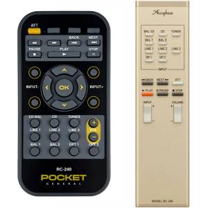 GENERAL Accuphase rc-240 - дистанционно управление дубликат (rc-240) Дистанционно