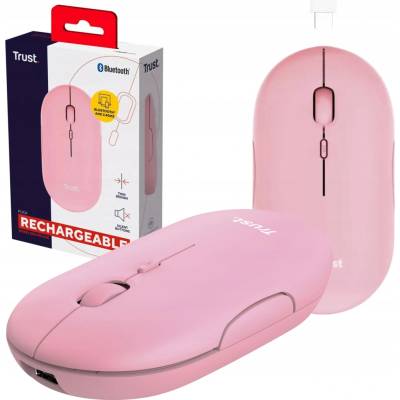 Trust Puck Rechargeable Bluetooth Wireless Mouse 24125