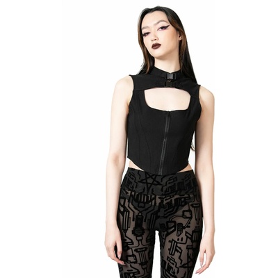 KILLSTAR дамски потник (топ) KILLSTAR - Amped - Черен - KSRA006069