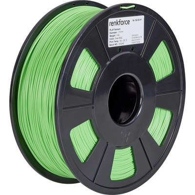 Renkforce RF-4511198 PLA 1.75 mm 1kg zelená 1 ks