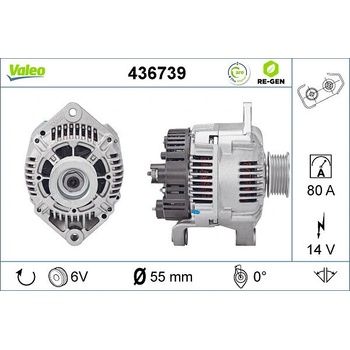 generátor VALEO 436739