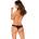 Obsessive Latinesa Бикини с отворено дъно в черен цвятV-60264-Czarny - Черен, размер XS/S