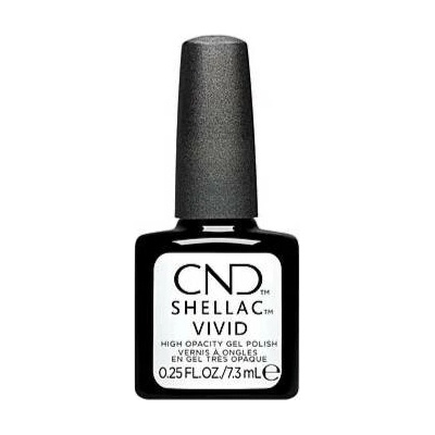 Cnd Shellac Uv Color Vivid white gloves 7,3ml