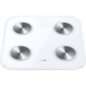 Huawei Везна Huawei Scale 3, Dobby-B19, Smart Body Fat Scale, Smart Health Monitoring, Elegant White (6941487283002) - technomall