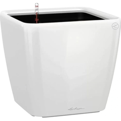 Samozavlažovací květináč Lechuza QUADRO LS 35 komplet set bílý