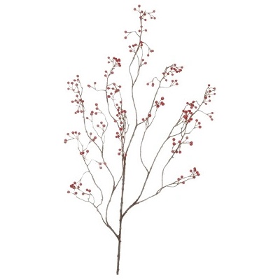 Umelý zápich Large Berry červený 125 cm