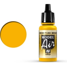 Vallejo Farba Model Air Medium Yellow 17ml