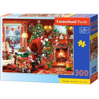 Image 1 of Castorland - Puzzle Santa's Special Delivery - 300 piese