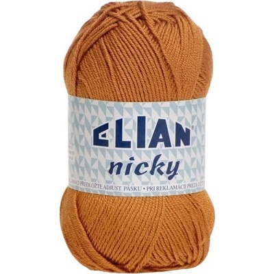 VSV Pletací příze Elian Nicky 2174 - hnědá