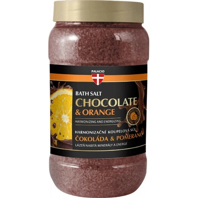 Polacio čokoláda & pomeranč koupelová sůl 1200 g