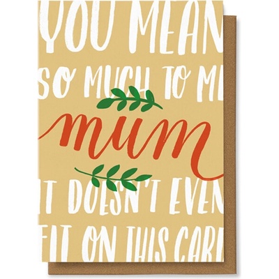 Chaukiss You mean so much to me mum ...