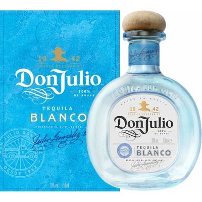 Don Julio Tequila Blanco 38% 0,7 l (holá láhev) – Zboží Dáma
