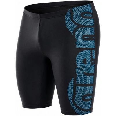 arena feel mid jammer graphic black/turquise m - uk34