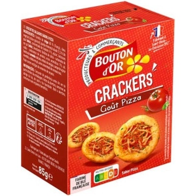 Bouton d´Or Krekry s ementálem a rajčaty 85 g