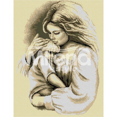 Milena Style Майчино щастие - гоблен със схема конци dmc 1: 1