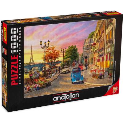 Anatolian Пъзел Anatolian от 1000 части - Залез в Париж, Доминик Дейвисън (P1004)