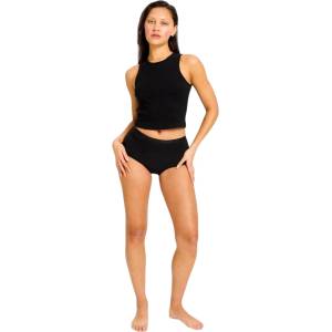 Modibodi Менструални бикини Modibodi Basic Full Brief Super Overnight Modibodi | Cheren | ЖЕНИ | XS