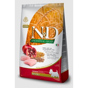 N&D Ancestral Grain DOG Senior Mini Chicken & Pomegranate 5 kg