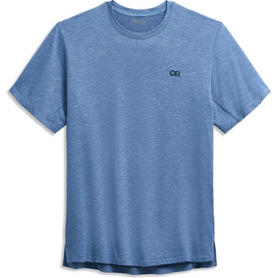 Outdoor Research Мъжка спортна тениска Outdoor Research ActiveIce Spectrum Sun T-Shirt Sport shirt - Ascent Blue Heather (216-8529-0112)