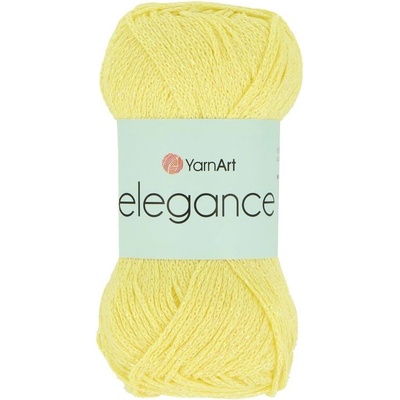 Yarnart Elegance 116 žltá s trblietavým vláknom