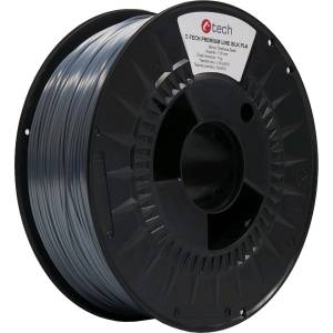 C-Tech 3DF-P-SPLA1.75-7012 3D филамент, PREMIUM LINE, Silk PLA, RAL7012, 1, 75mm, 1000g, Базалтово сив (Basalt grey) (3DF-P-SPLA1.75-7012)