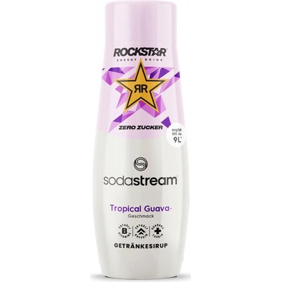 SodaStream Rockstar Energy Tropical Guava Zero sirup 440 ml