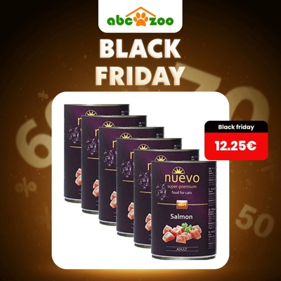 NUEVO CAT Adult losos 6 x 400 g