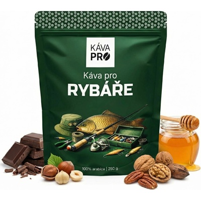KávaPRO Káva pro rybáře mletí moka 250 g