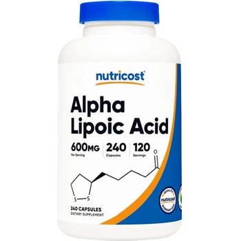 Image 1 of Nutricost Alpha Lipoic Acid 600 mg [240 капсули]