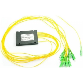 Conneu Оптичен PLC сплитер 1х8 с SC-APC конектори, ABS Box, Conneu (CNPLC-108-SCA1-SCA1-BOX)