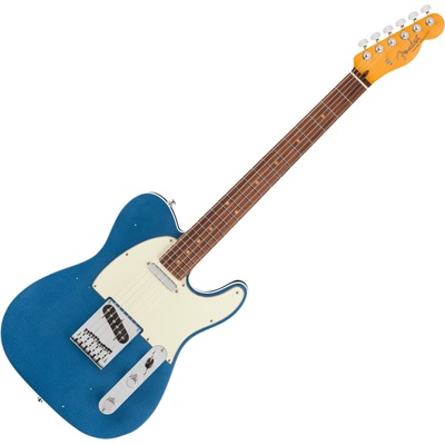 Fender American Ultra Luxe Vintage '60s Telecaster Custom RW Lake Placid Blue Електрическа китара