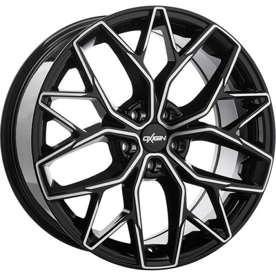 Oxigin 26 8,5x19 5x108 ET38 black polished