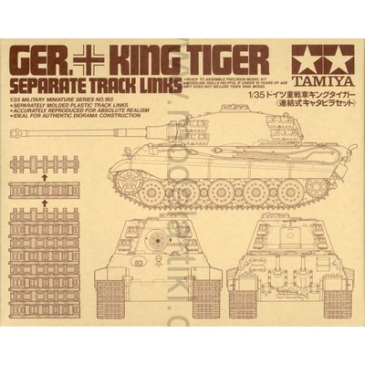 Tamiya35165 King Tiger Track Links 1:35