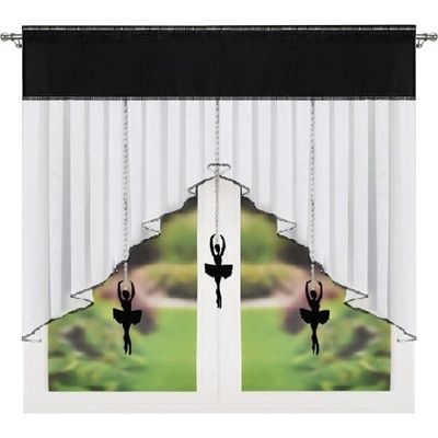 Fliying Dekorační záclona Dancina 140x130 cm