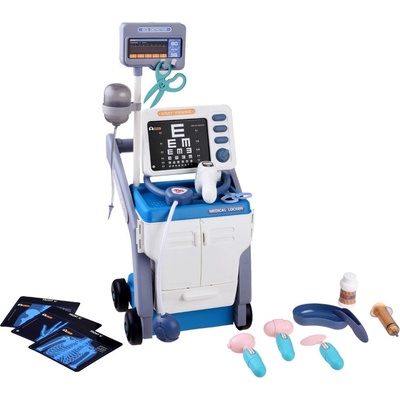 RKToys Zdravotnický vozík Happy Doctor Modrý