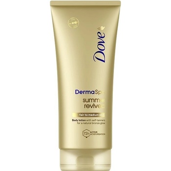 Dove Derma Spa tělové mléko Summer Rev fair 200 ml