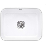 Villeroy & Boch Cisterna 60C - Керамична мивка 55х44 см, CeramicPlus, Stone White 670601RW (670601RW) Мивка за вграждане