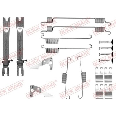 Sada příslušenství, brzdové čelisti QUICK BRAKE 105-0030S-02