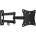 CONNECT IT wall mount for 10-27 screens, 30 years warranty, BLACK